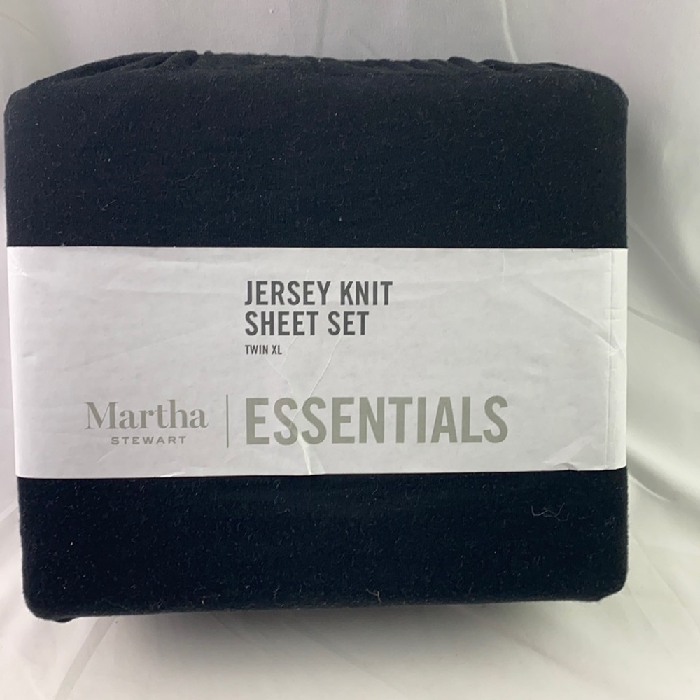 Martha Stewart Collection Jersey Knit Sheet